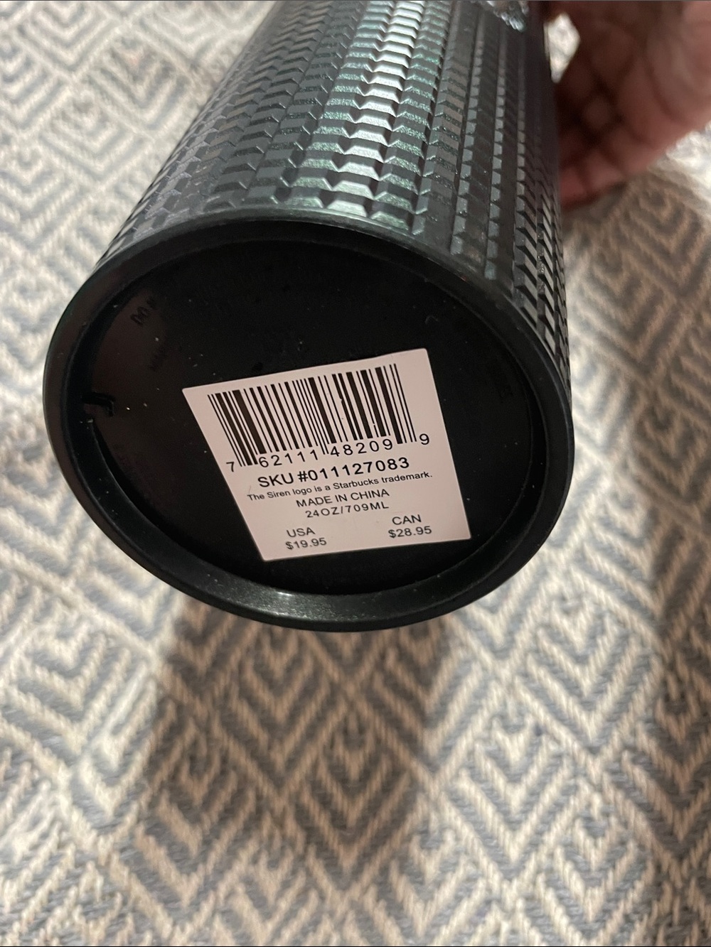 Starbucks Dark Emerald Studded Tumbler with Straw - Picture 5 of 5